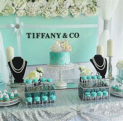 tiffany and co inspired decorations